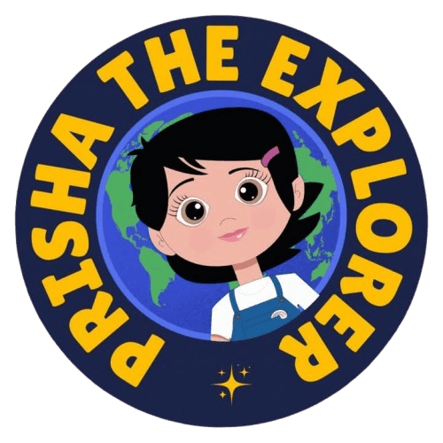 Prisha The Explorer Logo