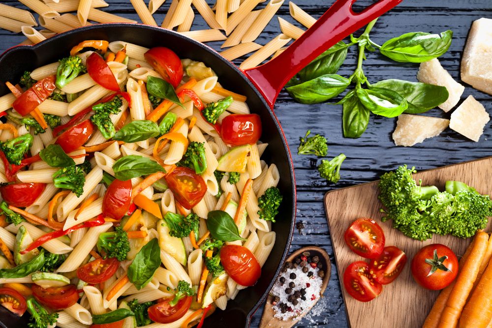 Veggie Pasta—Healthy and Tasty!